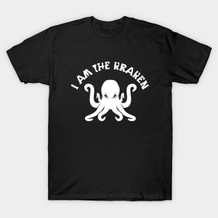 I am the kraken white T-Shirt